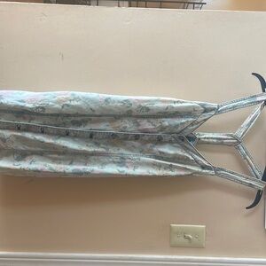 Urban Outfitters Kimchi Blue Floral Chambray Button Down Dress.